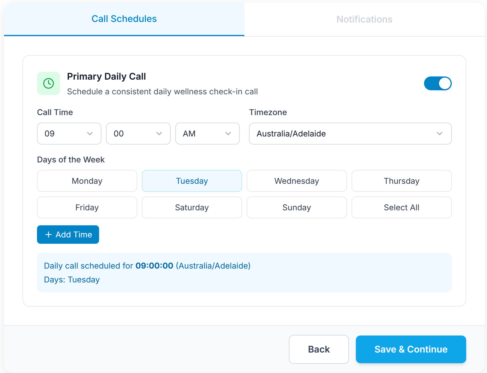 phone call interface showing Grace calling